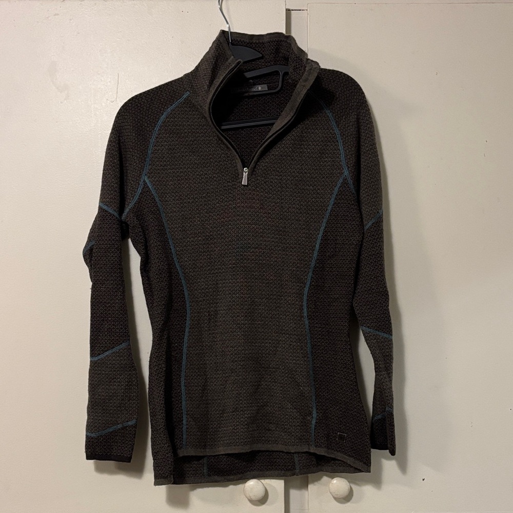 Smartwool merino wool baselayer 1/4 zip